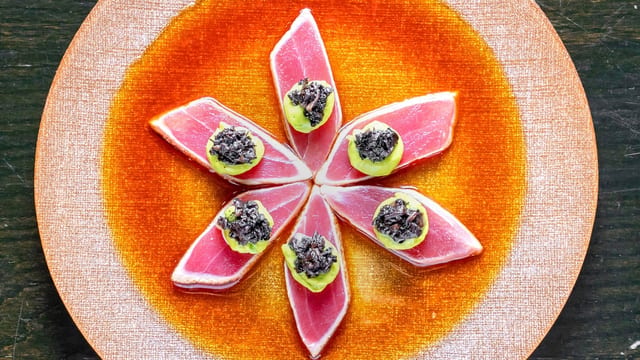 Ahi Tuna Tataki.