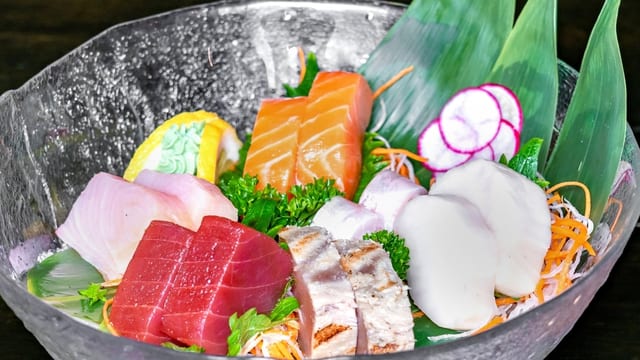 Fresh Cut Sashimi.